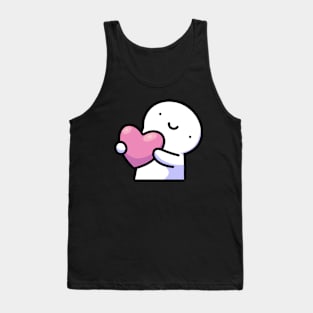 Cute Adorable Valentine's Day Heart Tank Top